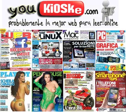 Youkioske: Leggi le tue riviste preferite gratis online