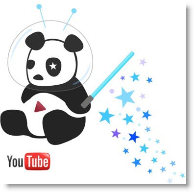 Cosmic Panda: nuova grafica per YouTube