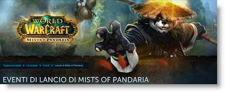 Mists of Pandaria, il 24 settembre evento di lancio digitale