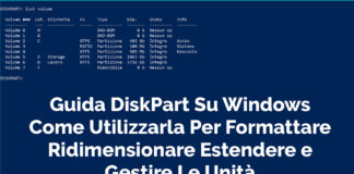 Guida DiskPart Su Windows: Come Utilizzarla Per Formattare Ridimensionare Estendere e Gestire Le Unità